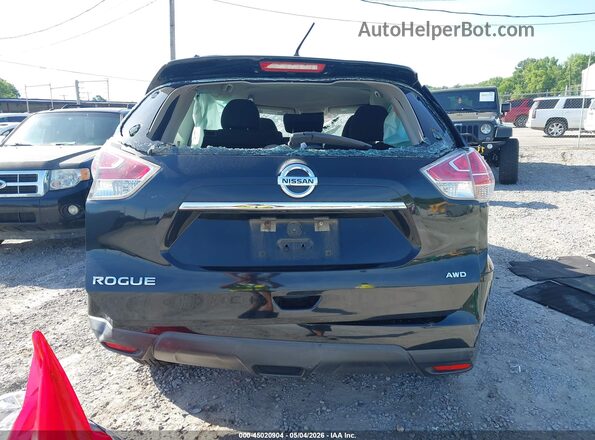 KNMAT2MV7GP622206 2016 NISSAN ROGUE Black 