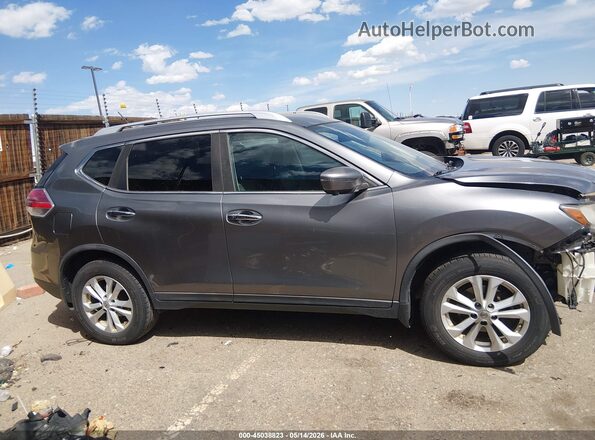 KNMAT2MV7GP649406 2016 NISSAN ROGUE Gray 