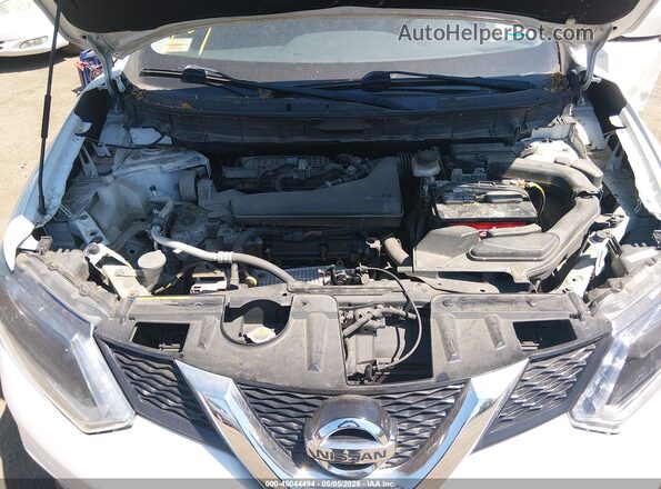 KNMAT2MV7GP697682 2016 NISSAN ROGUE White Widok z tyłu