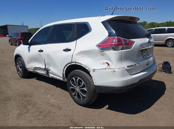 KNMAT2MV7GP697682 2016 NISSAN ROGUE White Tył lewy