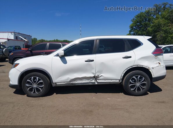 KNMAT2MV7GP697682 2016 NISSAN ROGUE White Widok wnętrza 360 stopni