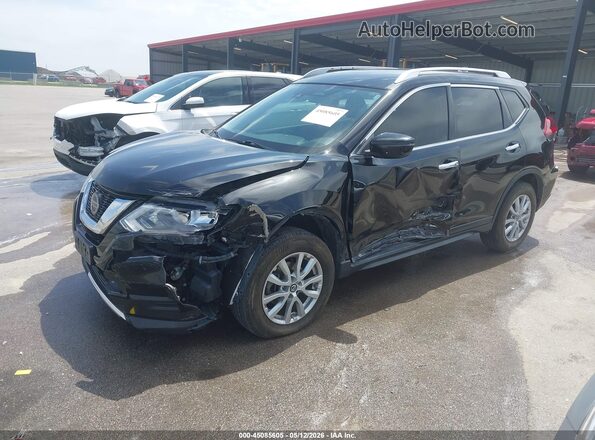 KNMAT2MV7KP501166 2019 NISSAN ROGUE Black Передня ліва чверть