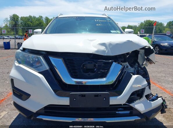 KNMAT2MV7KP510613 2019 NISSAN ROGUE White ხელსაწყოთა პანელის ხედი