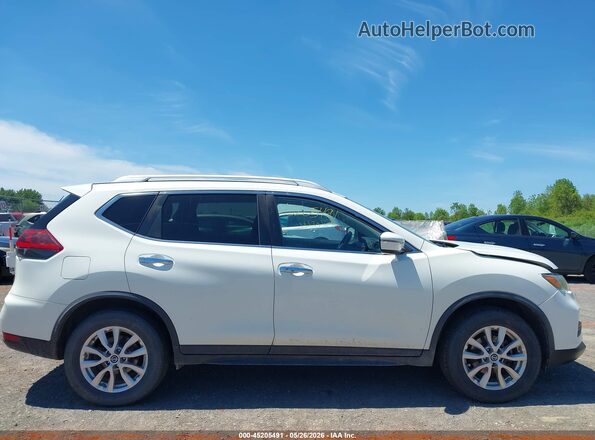 KNMAT2MV7KP510613 2019 NISSAN ROGUE White უკანა სალონის ხედი