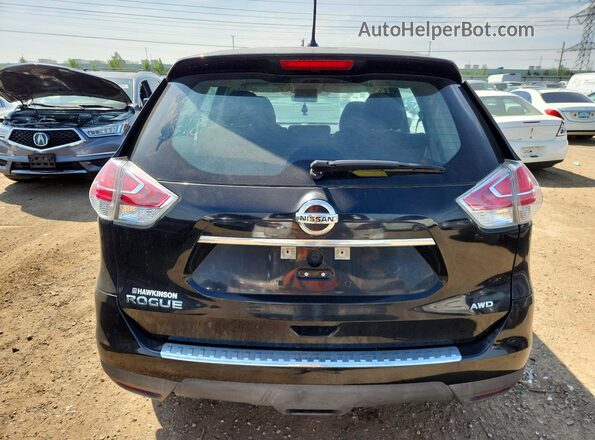 KNMAT2MV8GP630203 2016 NISSAN ROGUE Black 