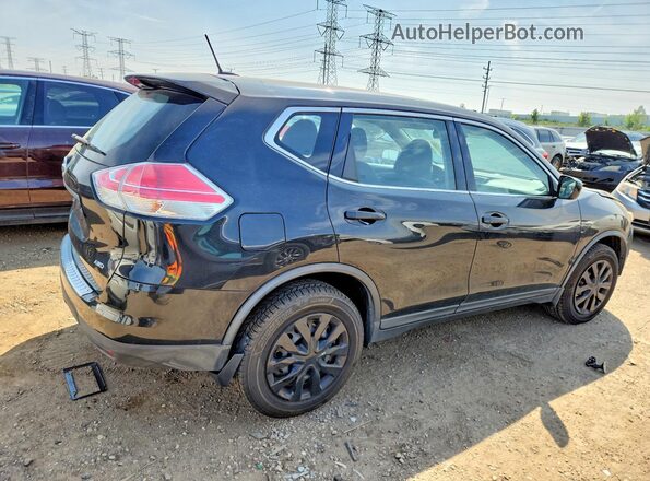 KNMAT2MV8GP630203 2016 NISSAN ROGUE Black 