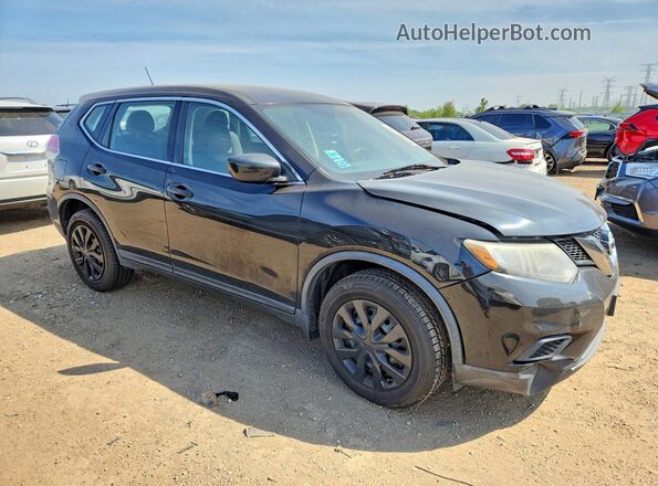 KNMAT2MV8GP630203 2016 NISSAN ROGUE Black 