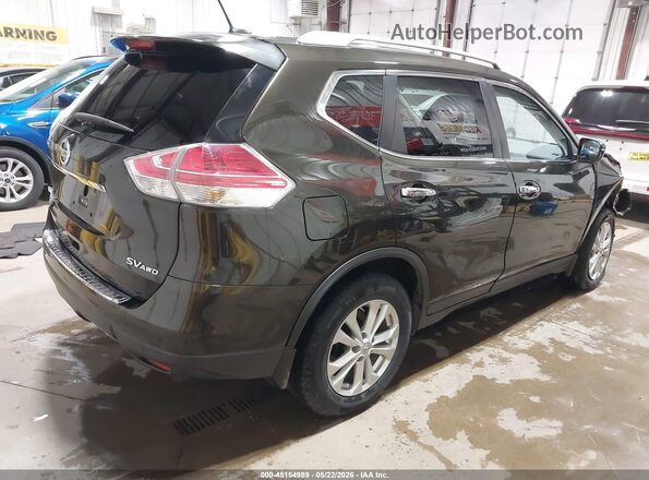 KNMAT2MV8GP649026 2016 NISSAN ROGUE Green 