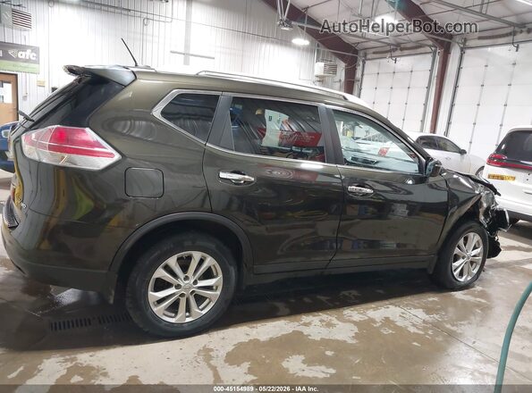 KNMAT2MV8GP649026 2016 NISSAN ROGUE Green 