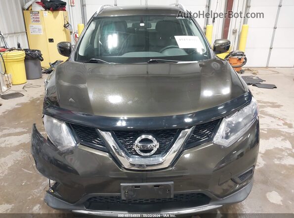 KNMAT2MV8GP649026 2016 NISSAN ROGUE Green 