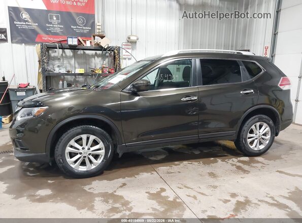 KNMAT2MV8GP649026 2016 NISSAN ROGUE Green 