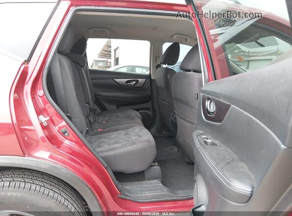 KNMAT2MV8GP652735 2016 NISSAN ROGUE Бордовый Вид наклейки с VIN-кодом