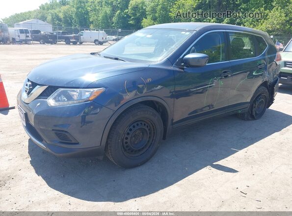 KNMAT2MV8GP723481 2016 NISSAN ROGUE Dark Blue 