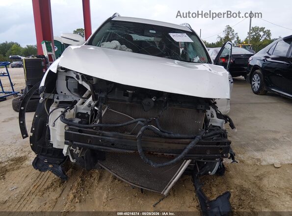 KNMAT2MV8HP503534 2017 NISSAN ROGUE White Вид щитка приладів