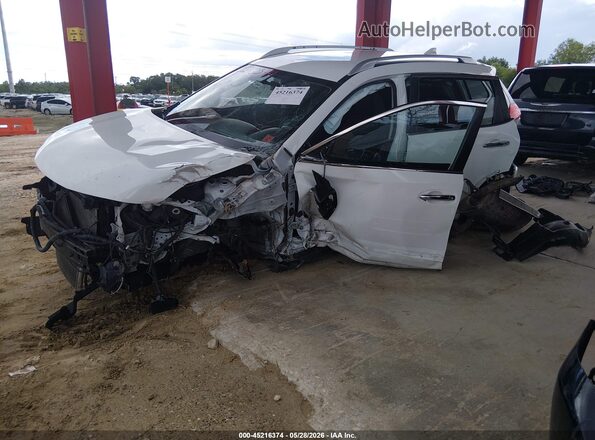 KNMAT2MV8HP503534 2017 NISSAN ROGUE White Вид спереду