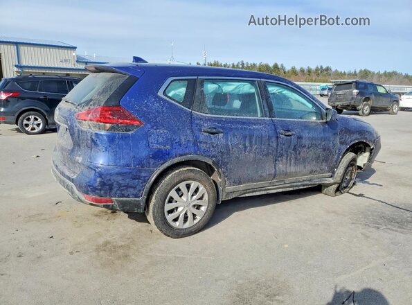 KNMAT2MV8HP596183 2017 NISSAN ROGUE Синий 