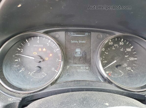 KNMAT2MV8HP596183 2017 NISSAN ROGUE Синий 