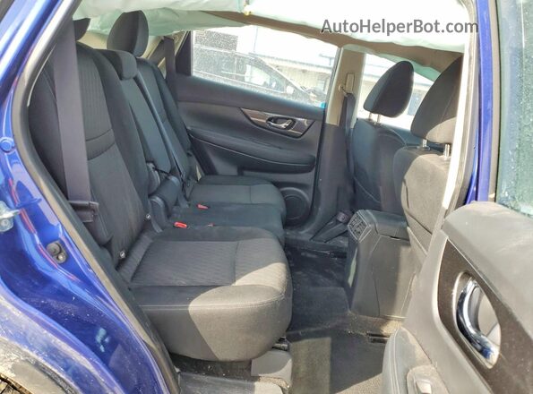 KNMAT2MV8HP596183 2017 NISSAN ROGUE Синий 