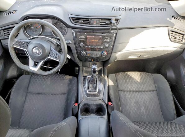 KNMAT2MV8HP596183 2017 NISSAN ROGUE Синий 