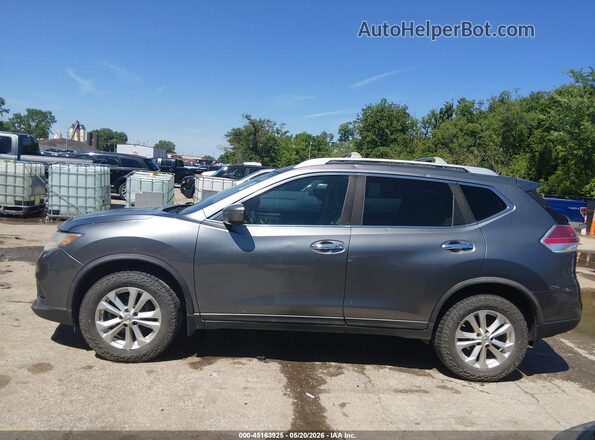 KNMAT2MV9GP656650 2016 NISSAN ROGUE Gray Панорамний вид салону 360°