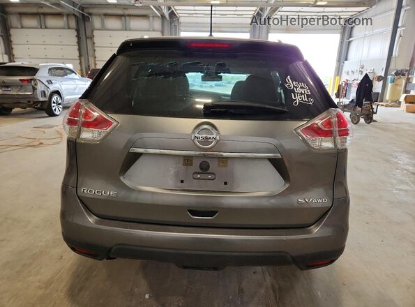 KNMAT2MV9GP659791 2016 NISSAN ROGUE Gray 