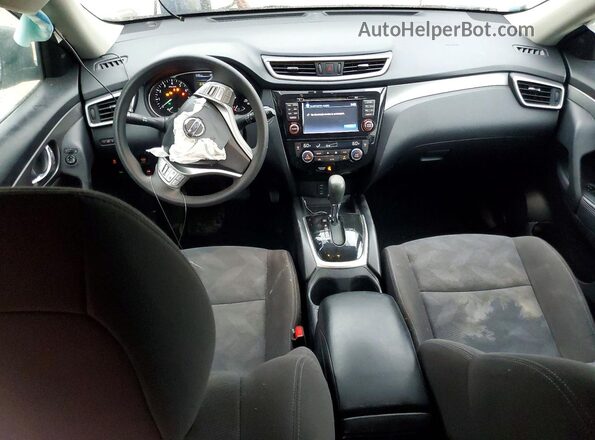 KNMAT2MV9GP659791 2016 NISSAN ROGUE Gray 