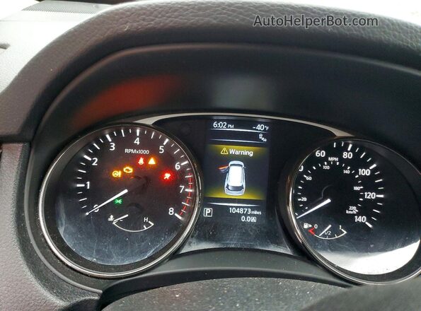 KNMAT2MV9GP659791 2016 NISSAN ROGUE Gray 