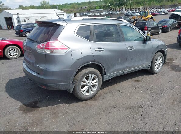 KNMAT2MV9GP727541 2016 NISSAN ROGUE Gray უკანა მარჯვენა
