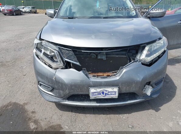 KNMAT2MV9GP727541 2016 NISSAN ROGUE Gray წინა ხედი