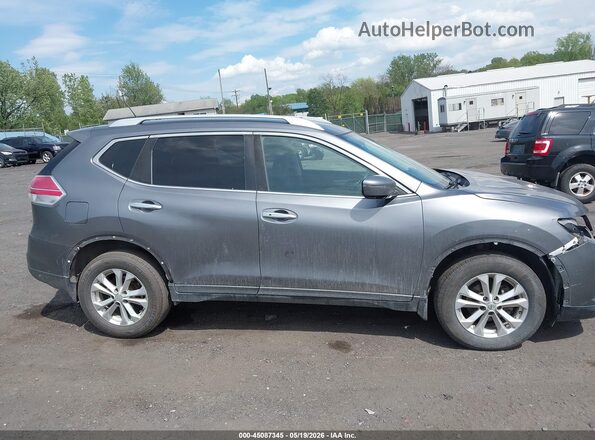 KNMAT2MV9GP727541 2016 NISSAN ROGUE Gray უკანა სალონის ხედი
