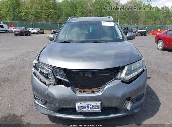 KNMAT2MV9GP727541 2016 NISSAN ROGUE Gray ხელსაწყოთა პანელის ხედი