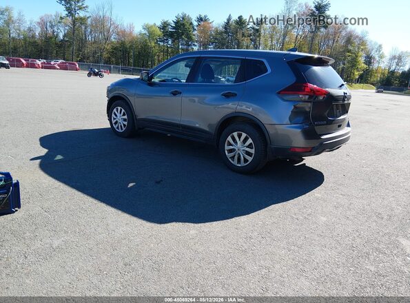 KNMAT2MV9JP504066 2018 NISSAN ROGUE Gray Հետևի ձախ