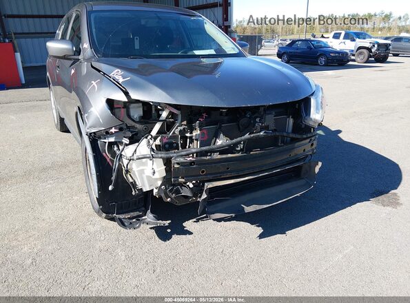 KNMAT2MV9JP504066 2018 NISSAN ROGUE Gray Դիմացի տեսք