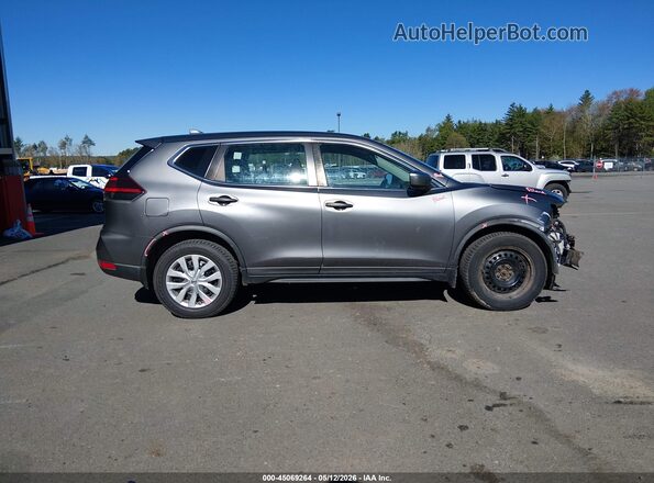 KNMAT2MV9JP504066 2018 NISSAN ROGUE Gray Սալոնի հետևի տեսք