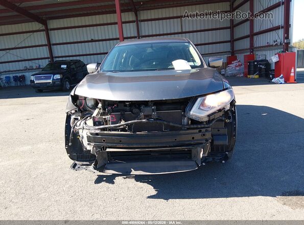 KNMAT2MV9JP504066 2018 NISSAN ROGUE Gray Սարքավորումների վահանակի տեսք