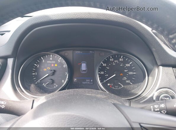 KNMAT2MV9JP568902 2018 NISSAN ROGUE Синий Вид задних сидений