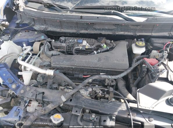 KNMAT2MV9JP568902 2018 NISSAN ROGUE Синий Вид сзади
