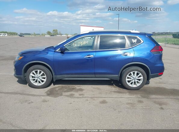 KNMAT2MV9JP568902 2018 NISSAN ROGUE Синий 