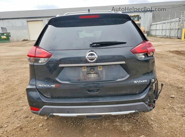 KNMAT2MV9KP552832 2019 NISSAN ROGUE Black Вид ззаду