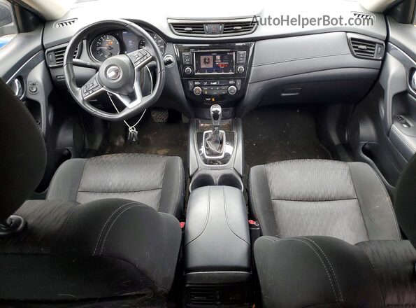KNMAT2MV9KP552832 2019 NISSAN ROGUE Black Вид панелі приладів