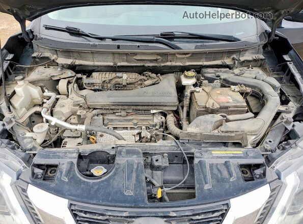 KNMAT2MV9KP552832 2019 NISSAN ROGUE Black Вид підкапотного простору