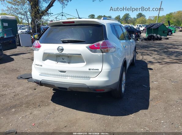 KNMAT2MVXGP698163 2016 NISSAN ROGUE White 
