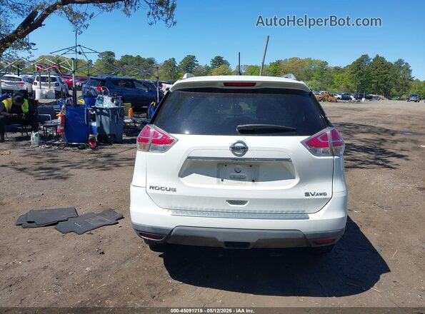 KNMAT2MVXGP698163 2016 NISSAN ROGUE White 