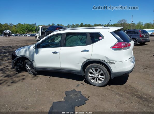 KNMAT2MVXGP698163 2016 NISSAN ROGUE White 