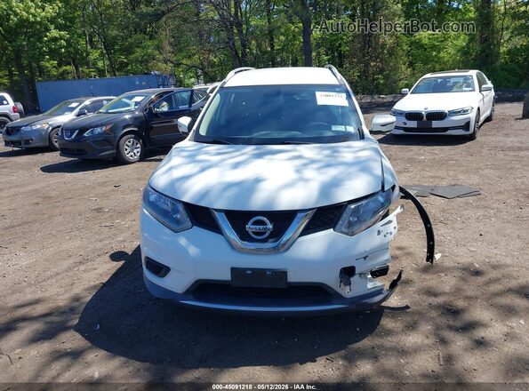 KNMAT2MVXGP698163 2016 NISSAN ROGUE White 