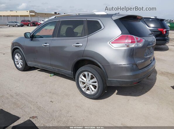 KNMAT2MVXGP700574 2016 NISSAN ROGUE Серый Задняя левая четверть
