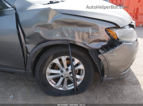 KNMAT2MVXGP700574 2016 NISSAN ROGUE Серый Вид спереди