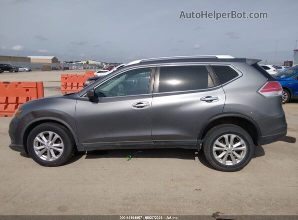KNMAT2MVXGP700574 2016 NISSAN ROGUE Серый Панорамный вид салона 360°