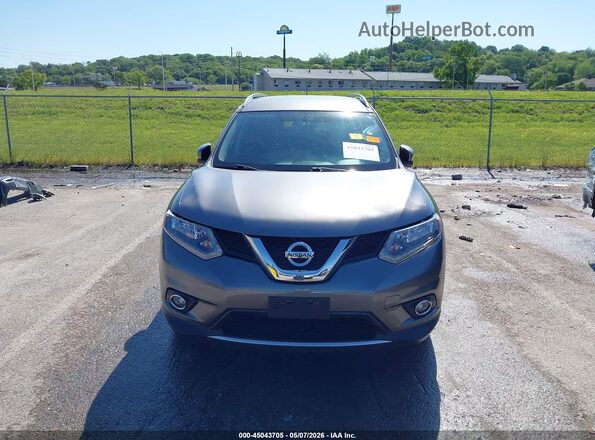 KNMAT2MVXGP700865 2016 NISSAN ROGUE Gray 