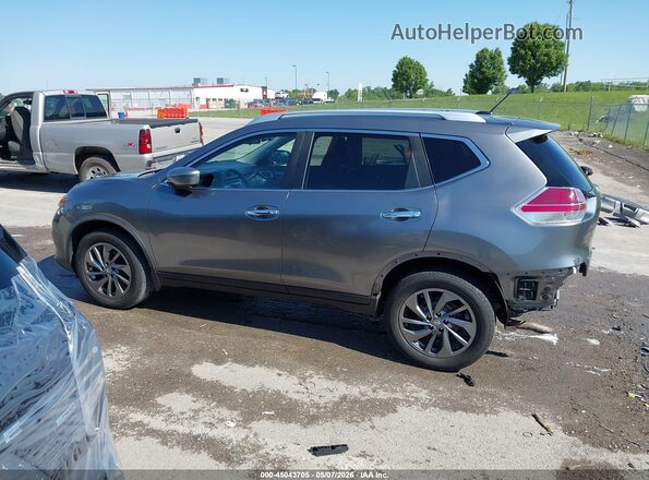 KNMAT2MVXGP700865 2016 NISSAN ROGUE Gray 
